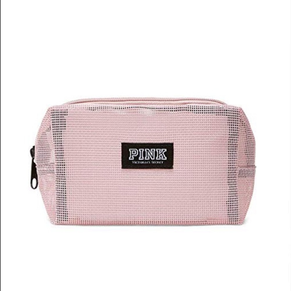 PINK Victoria Secret Mesh Tech Pouch/Bag